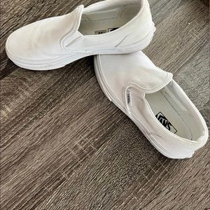 White vans size 3